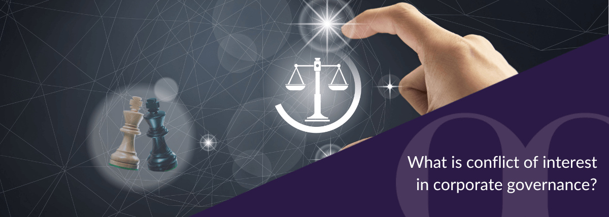 What is conflict of interest in corporate governance